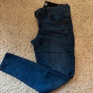 Wit and Wisdom Blue Skinny Jeans Classic Fit, 6